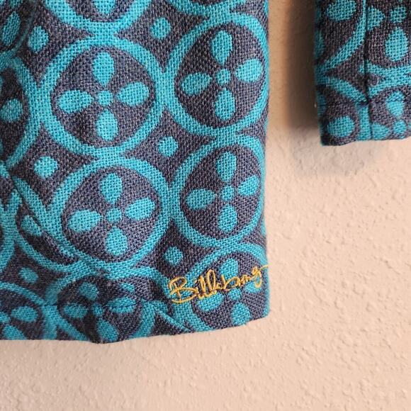 Vintage Billabong Blue Turquoise Jacket Size Small - Picture 9 of 12